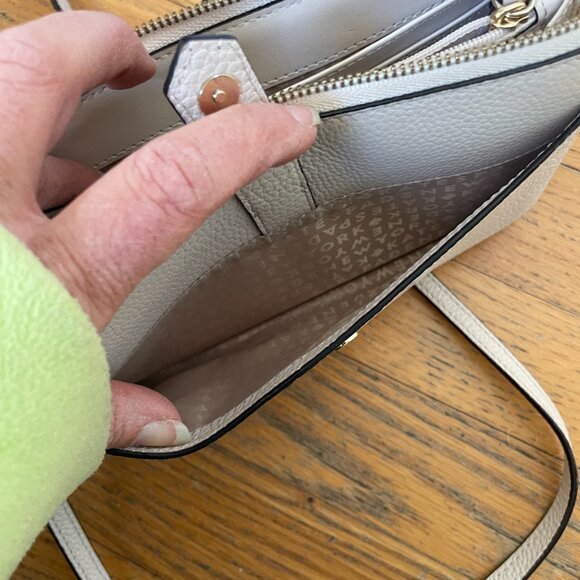 Kate Spade New York Jackson Small Tab Crossbody in Beige - Picture 6 of 9